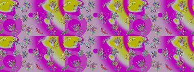 Kar tanelerinin soyut arkaplanlı Noel şablonu. Tarafsız, morumsu ve mor kar taneleri. Raster illüstrasyonu. Renkler. Noel ve Yeni Yıl moda baskıları için tatil tasarımı.