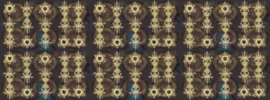 Kış kar taneleri, raster arka plan. Yüzey için tekrarlanan doku, ambalaj kağıdı, kahverengi, gri ve yeşil renkte kar tanesi.