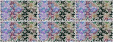 Güzel suluboya çiçek buketi pürüzsüz desenli. Güzel kumaş deseni.