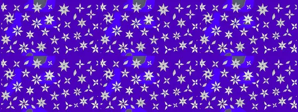 Raster deseni. Raster illüstrasyonu. Küçük çiçekteki sevimli çiçek deseni. Mor renklerde. Soyut çiçek çizim kalıbı arkaplanı.