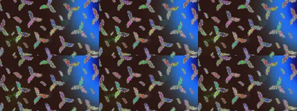 Modern tasarım posteri, kapak tasarımı, kahverengi, mavi ve gri renkli kart tasarımı. Son moda kar taneleri ve elementler onun kartlarını gösteriyor. Kar taneleri tasarımı. Retro biçim dokusu, şablon kış elementleri.