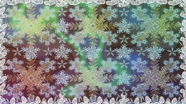 Tarafsız renklerde altın. Raster illüstrasyonu. Kusursuz ortaçağ çiçek deseni. Doğum günü kartı, davetiye ya da afiş için iyidir. Dekoratif simetri arabesk.