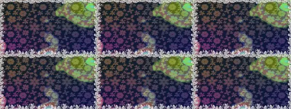 Raster illüstrasyonu. Güzel kumaş deseni. Bahar çiçekli, dikişsiz çiçek deseni..