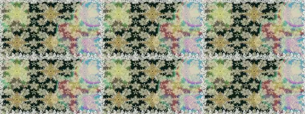 Küçük çaplı çiçeklerdeki basit şirin desenler. Raster illüstrasyonu. Tekstil veya kitap kapakları, imalat, duvar kağıtları, baskı, hediye paketi ve yapıştırma kitabı için çiçeksiz arka plan.