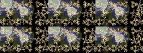 Raster deseni. Organik elementler. Botanik çizim kalıbı. Suluboya etkisi.