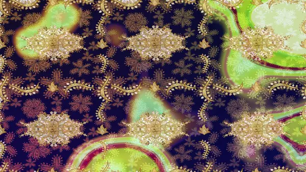 Gri renkler üzerine grafiksel modern eskiz deseni. Duvar kâğıdı barok, İspanyol kumaşı. Çiçek desenli çizim. Çizim raster arkaplanı.