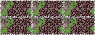 Ethnic Mandala ornament. Can be used for textile, greeting card, coloring book, phone case print. Indian floral paisley medallion pattern. Raster Henna tattoo style.