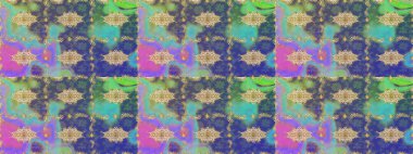 Raster Golden eskiz kalıbı. Çizim altın desenli bukleler. Doğu tarzı arabesk tarzında altın elementler. Mavi renkte çizim deseni.