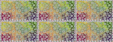 Soyut zarafet, çiçekli arkaplan deseni. Raster Güzel kumaş deseni.