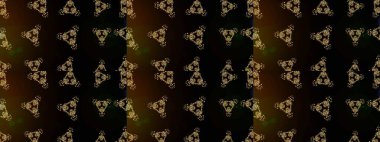 Raster illüstrasyonu. Siyah, kahverengi ve gri renklerde. Çiçek. Taslak dekoratif arka plan, çiçek mandala.