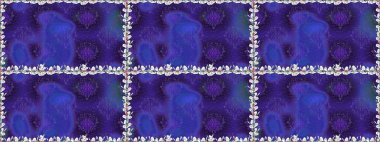 Çocuk stili. Çiçekli, kusursuz bir arkaplan. Düz Çiçek Elementleri Tasarımı. Renkli Bahar Teması Kusursuz Arkaplan.