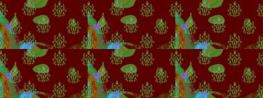 Raster kına dövme tarzı. Etnik Mandala süsleme. Kullanılabilir Tekstil, tebrik kartı, boyama kitabı, telefon durumda yazdırma için. Hint çiçek desenli madalyon desen.