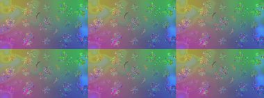 Moda baskıları için zarif bir şablon. Modern çiçek arkaplanı. Parlak renkli çiçekli ve yeşil yapraklı harika bir çiçek deseni. Halk stili.