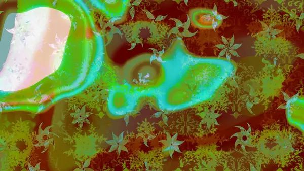 Raster resim. Renk arka plan üzerinde izole soyut kar taneleri ile düz tasarım. Raster kar taneleri arka plan. Snowflakes desen. Kar tanesi renkli desen.