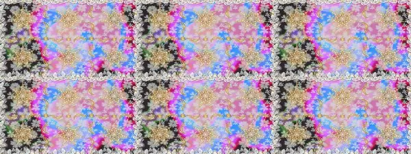 Kusursuz klasik raster altın desenli. Klasik klasik klasik arka plan. Tarafsız renklerde, altın elementlerle kusursuz desen. Geleneksel oryantasyon süsü. Raster illüstrasyonu.