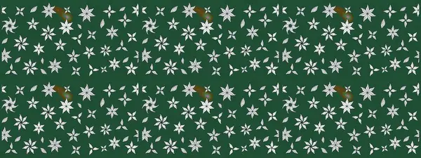 Çiçek tasarımı için inanılmaz bir kolaj cenneti tarzı. Parlak çiçekli kolaj çiçekleri yeşildir. Çiçekli zambaklar eskiz arka planı.