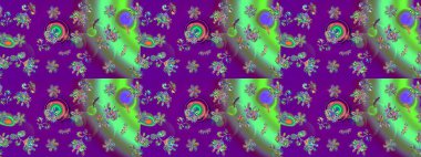 Güzel kumaş deseni. Çiçek arkaplan. Çizim raster deseni.