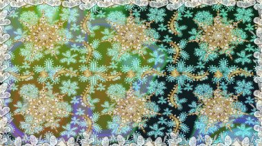 Tarafsız renklerde grafiksel modern kusursuz desen. Kusursuz çiçek deseni. Kusursuz raster arka plan. Duvar kâğıdı barok, İspanyol kumaşı.