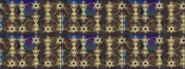 Kar taneleri, radyal kahverengi, gri ve yeşil renkler. Renkli arka planda güzel kar taneleri. Raster illüstrasyonu..