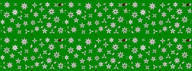 Yumuşak, bahar çiçekli arka plan. Yeşil renkli çiçekler. Raster çiçek desenli ve çiçekli..