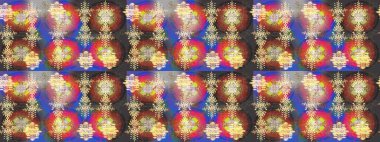 Kar taneleri arka planda. Raster illüstrasyonu. Kar taneleri deseni. Arkaplanda soyut kar taneleri olan düz tasarım. Kar tanesi süslemeli desen.