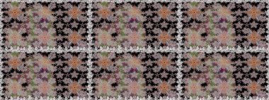 Sorun -suz. Raster illüstrasyon. Küçük çiçek sevimli Çiçek desen.