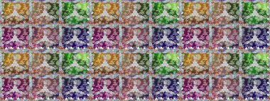 Raster suluboya çiçek deseni, narin çiçekler, tarafsız çiçekler, tebrik kartı şablonu. Raster Güzel kumaş deseni.