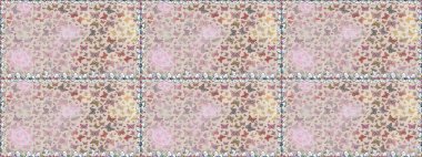 Farklı renkte kelebeklerden kusursuz. Gri arka planda giyim tarzı için dekorasyon. Raster illüstrasyonu. Fantezi renkli resimler koleksiyonu. Tasarım için Raster Kelebekleri.