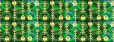 Siluet kar tanesi işareti izole edilmiş yeşil, sarı ve mavi renkler. Düz dizayn. Raster skeci. Sembol kışı, donmuş, Noel, yeni yıl tatili. Kar Tanesi Mozaik ikonu. Grafiksel element dekorasyonu.