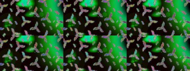 Düz dizayn. Kar tanesi ikonu, izole edilmiş. Raster illüstrasyonu. Renkli arka planda güzel kar taneleri.