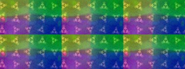 Kar taneleri arka planda. Kar tanesi süsleme deseni. Renkli arka planda izole edilmiş kar tanelerinin düz tasarımı. Raster illüstrasyonu. Kar taneleri deseni.