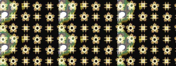 Çiçek deseni. Şatafatlı bahar bahçesi dokusu. Siyah renkte çiçek çizimi. Raster illüstrasyonu. Siyah renkte çiçekler.