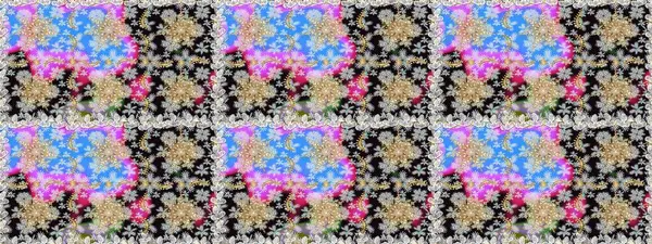 Doğu tarzı arabesk. Altın elementli gri renkler. Kusursuz altın desenli bukleler. Raster altın desen. Raster illüstrasyonu.