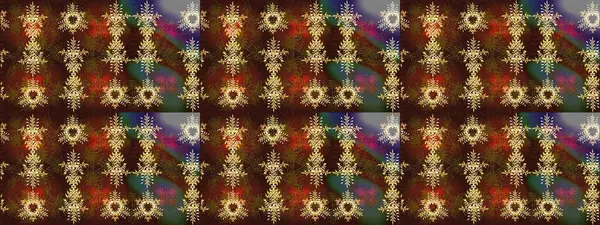 Raster kar taneleri deseni. Renkli arka planda güzel kar taneleri. Raster illüstrasyonu.