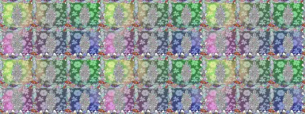 Çiçekli bahar çiçekleri. Motley illüstrasyonu. Moda baskıları için zarif bir şablon. Küçük renkli çiçekler. Küçük çiçekte şirin desenler.