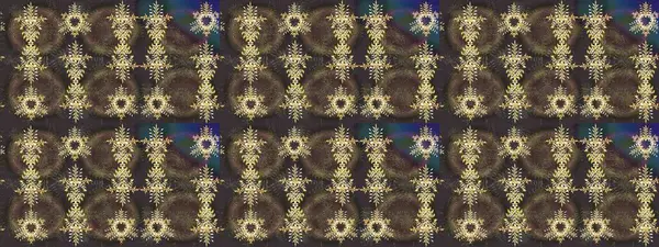 Kahverengi, gri ve yeşil renkli çiçekler. Raster illüstrasyonu. Çizim çiçek deseni duvar kağıdı için kullanılabilir.