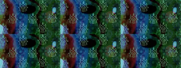 Raster illüstrasyonu. Raster Noel soyut renkli arka plan ve tatlı kar tanesi. Kar taneleriyle mavi ve yeşil renkler.