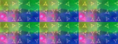 Kar tanesi süsleme deseni. Renkli arka planda izole edilmiş kar tanelerinin düz tasarımı. Kar taneleri deseni. Kar taneleri arka planda. Raster illüstrasyonu.