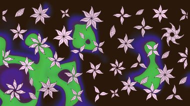 Ev dekoru. Fantezi çiçekli eskiz deseni, doğal duvar kağıdı, çiçek desenli kıvrım çizimi. Paisley el çizimi elementler.