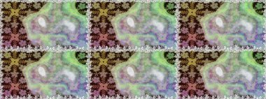 Tarafsız renklerde çiçekler. Şirin çiçek elementleri. Raster illüstrasyonu. Kusursuz..