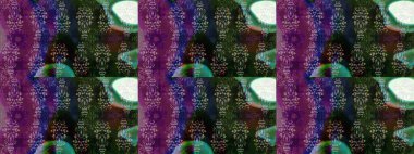 Parmak izi, kumaş, duvar kâğıdı, tekstil için raster dokusu. Nakış desenli çiçek deseni. Renkli grunge soyut arkaplanı Cologray çiçekleriyle zenginleştirir.