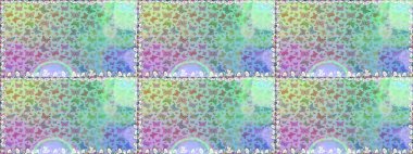 Kumaş, Tekstil, Baskı ve Davetiye için arka plan. Raster illüstrasyonu. Tarafsız arkaplanda kelebek deseni var..