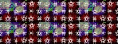 Renkli kar tanesi Raster çizimi. Simgeler, etiketler. Kar tanesi ikonu, izole edilmiş. Renkli arka planda kar taneleri. Düz dizayn. Raster illüstrasyonu.