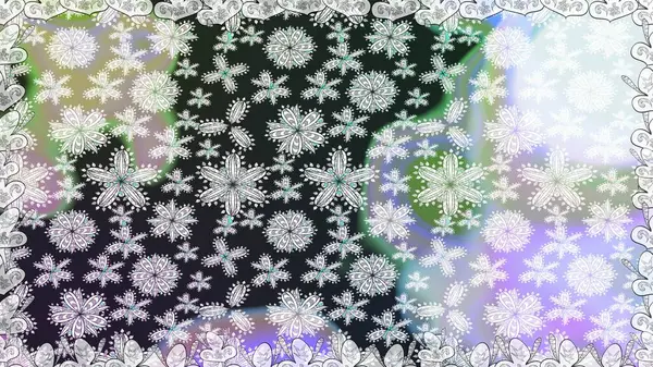 Raster illüstrasyonunda kusursuz çiçek deseni. Gri renkli çiçekler.