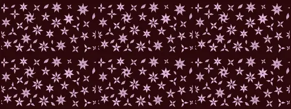 Çiçek arkaplan. Küçük çiçekte güzel bir desen var. Raster deseni. Çiçek kolajı. Doğa. Çiçek kompozisyonu. - Kahverengi çiçekler.