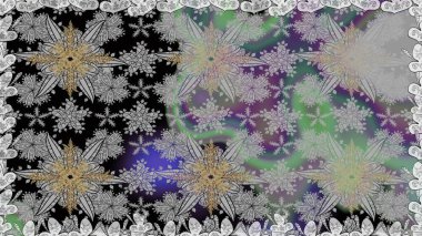 Düz Çiçek Elementleri Tasarımı. Renkli Yaz Temalı Kusursuz Arkaplan. Sevimli çiçek raster deseni. Gri renkli çiçekler.