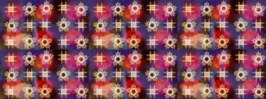 Raster illüstrasyonu. Kar taneleri ve raster arkaplanlı Noel karalaması deseni.