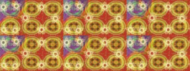 Kar Tanesi Simgesi. Raster illüstrasyonu. Raster illüstrasyonu. Sarı, turuncu ve kahverengi renklerde izole edilmiş kar taneleri.