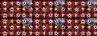 Kahverengi, kırmızı ve nötr renklerde kristal kar tanesi. Raster illüstrasyonu.