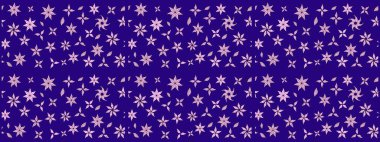 Tony 'nin kumaş kalıbını çiz. Modaya uygun kumaş deseni. Raster illüstrasyonu. Küçük çiçekte sevimli çiçek deseni var..